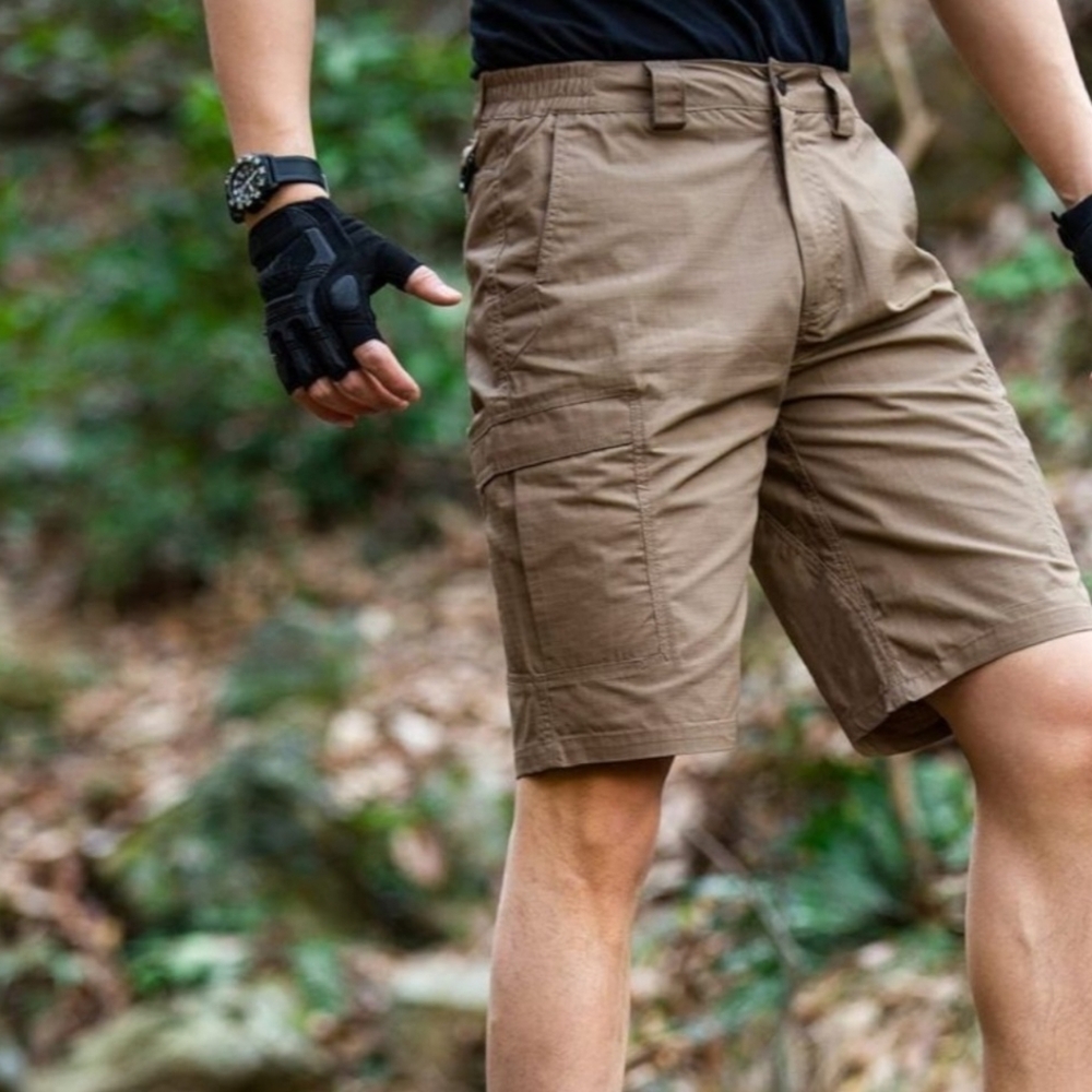 3/$25 Freekite TacticalMen's Tan Cargo Shorts Breathable NWT Belt